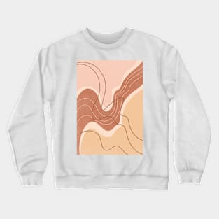 Abstract Bohemian Shapes 4.9 Crewneck Sweatshirt